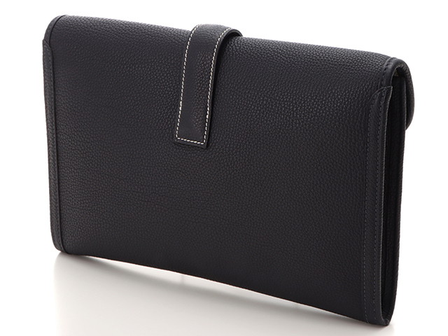 HERMES エルメス クラッチバッグ ジジェPM インディゴ トゴ