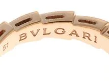 BVLGARI ブルガリ セルペンティ ヴァイパー リング 指輪 349651 PG ピンクゴールド 51号 【460】 2148103376399
