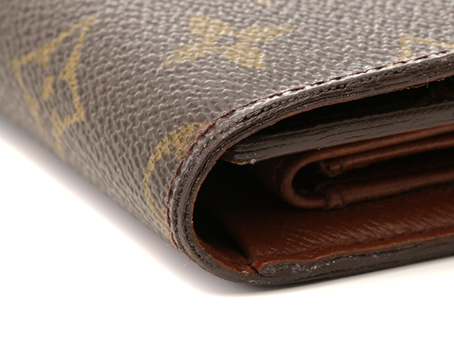 LOUIS VUITTON ルイヴィトン ポルト トレゾール・エテュイ パピエ 三つ折り財布 モノグラム M61202 【436】 2148103377211