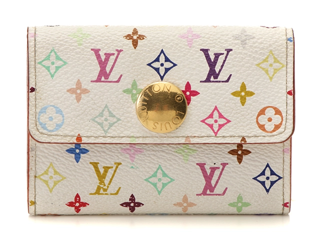 LOUIS VUITTON ポルト・モネ・コージー マルチカラー ブロン M60006