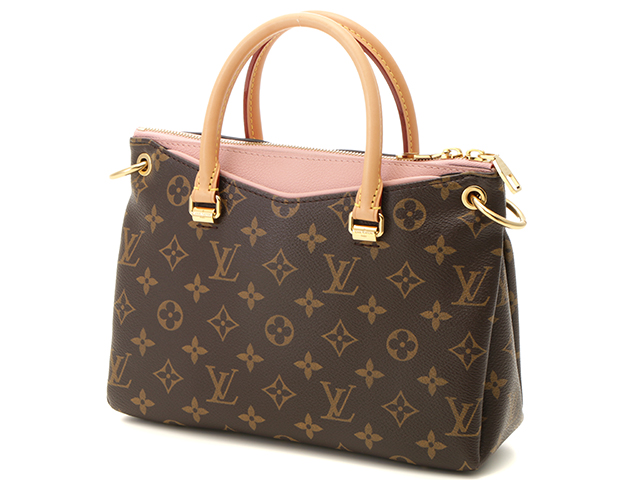 LOUIS VUITTON ルイ・ヴィトン パラスBB ハンドバッグ モノグラム ローズバレリーヌ M40464【435】