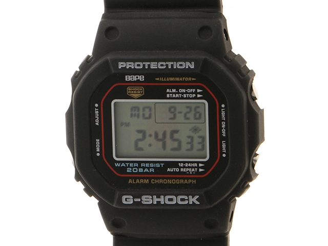 CASIO カシオ 腕時計 G-SHOCK 電波時計 DW-5000 ステンレス／樹脂