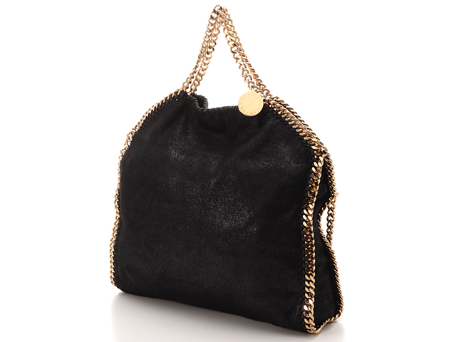 美品 ステラマッカートニー スエード 2way ショルダーバッグ ファラベラ 黒 美品 ステラマッカートニー スエード 2way ショルダーバッグ
