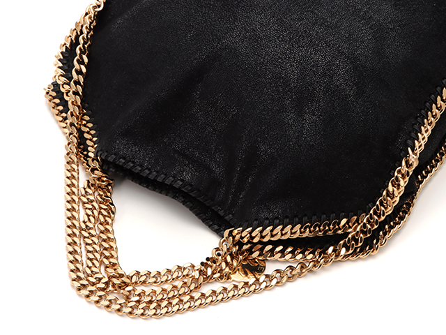 美品 ステラマッカートニー スエード 2way ショルダーバッグ ファラベラ 黒 Stella McCartney（ステラ・マッカートニー） ショルダーバッグ