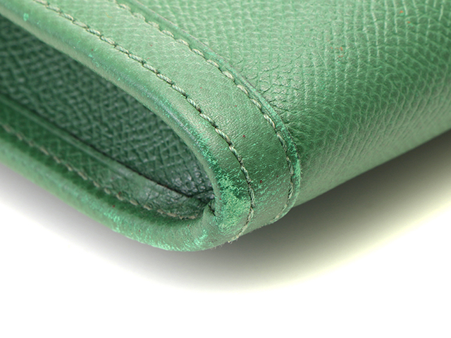 HERMES★エルメス ジジェPM クシュベル グリーン Aランク HERMES - エルメス HERMES セカンドバッグ クラッチバッグ