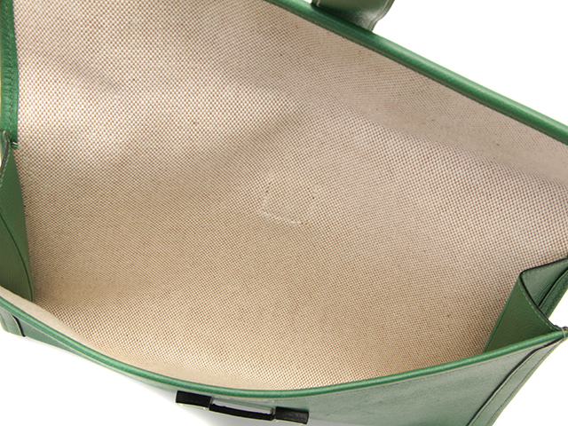 HERMES エルメス ジジェPM クシュベル グリーン クラッチバッグ