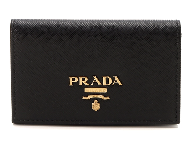 PRADA プラダ カードケース ブラック サフィアーノ【432】 の購入なら