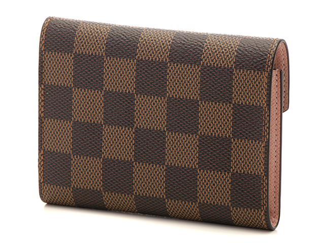 LOUIS VUITTON ルイ・ヴィトン ポルトフォイユ・ヴィクトリーヌ 3つ折り 財布 N61700 ダミエ ローズバレリーヌ 【460】  2148103388422 の購入なら「質」の大黒屋（公式）