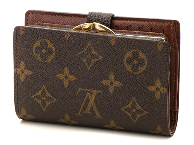 LOUIS VUITTON ルイヴィトン 財布 ポルトフォイユ・ヴィエノワ 二つ折り がま口 コンパクト財布 モノグラム M61674  2148103390999 【200】