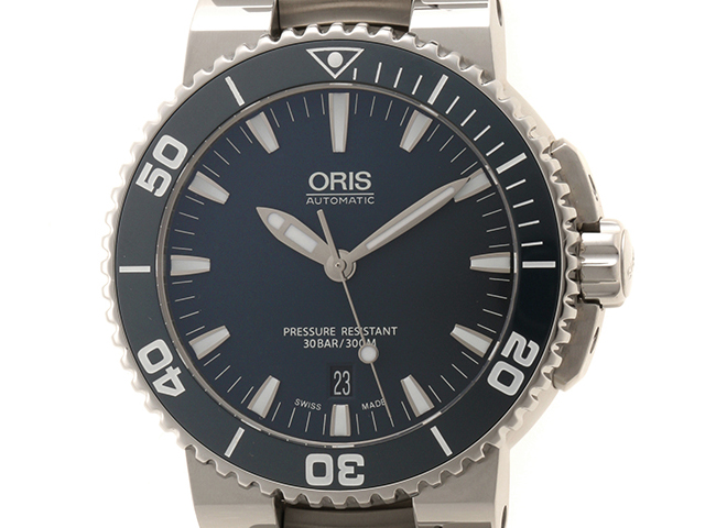 オリス/Oris/ダイビング/AQUIS(アクイス)/デイト 733 7732 4155
