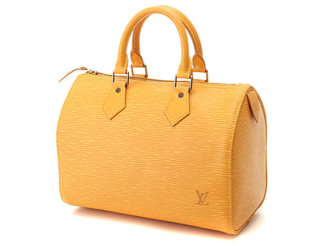 LOUIS VUITTON　ルイ・ヴィトン　スピーディ25　ハンドバッグ　エピ　タッシリイエロー　M43019【430】2148103392344