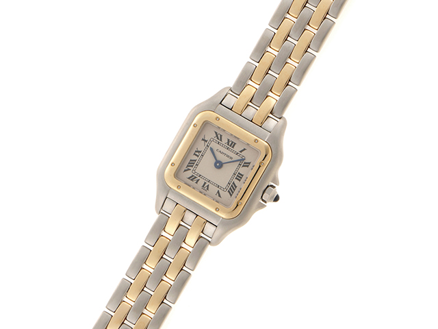Cartier カルティエ パンテールSM W25029B6 レディース クオーツ イエローゴールド ステンレス YG SS (2148103393266)【430】 image number 1