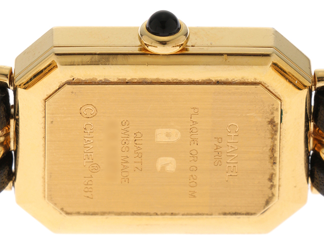 CHANEL シャネル プルミエール Mサイズ H0001 ブラック文字盤