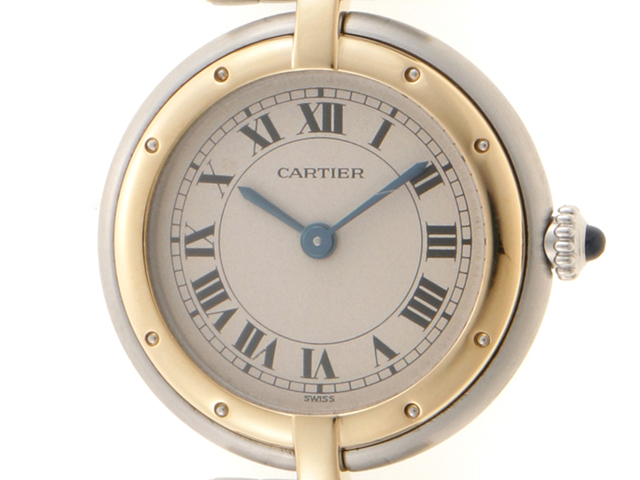 Cartier　カルティエ　時計　パンテール ラウンド1ロウ　166920　クォーツ　レディース　ステンレス/イエローゴールド　SS/YG　2148103394485　【434】