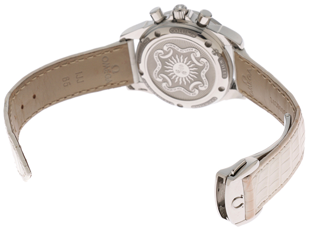 オメガ デ ヴィル 422.18.35.50.05.002 Omega De Ville Chronograph Diamond Women's Watch 422.18
