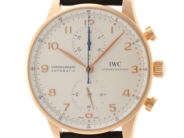 IWC SCHAFFHAUSEN IWC ポルトギーゼ クロノグラフ IW371417 自動