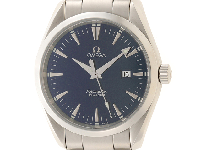 OMEGA オメガ シーマスター アクアテラ 2517.80 ブルー文字盤 SS
