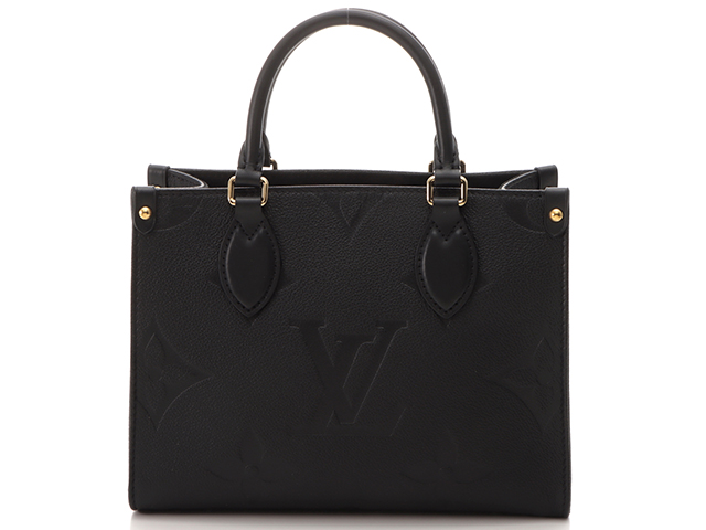LOUIS VUITTON　ルイヴィトン　バッグ　オンザゴーPM　モノグラム･アンプラント　ノワール　M45653　2148103397226【432】 image number 0