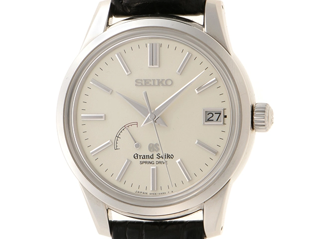 グランド セイコー GRAND SEIKO 腕時計 メンズ SBGA293 9Rスプリングドライブ スプリングドライブ（9R65） クリームxブラック アナログ表示