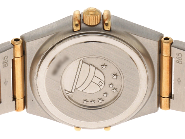 OMEGA オメガ コンステレーション シェル文字盤 SS/YG 1262.70