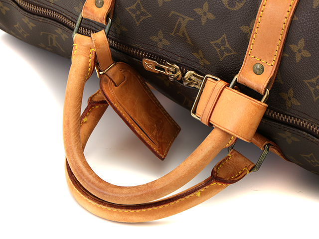 【鑑定済】ルイヴィトン モノグラム キーポル バンドリエール60 ボストンバッグ LOUIS VUITTON ルイヴィトン バッグ キーポル・バンドリエール60