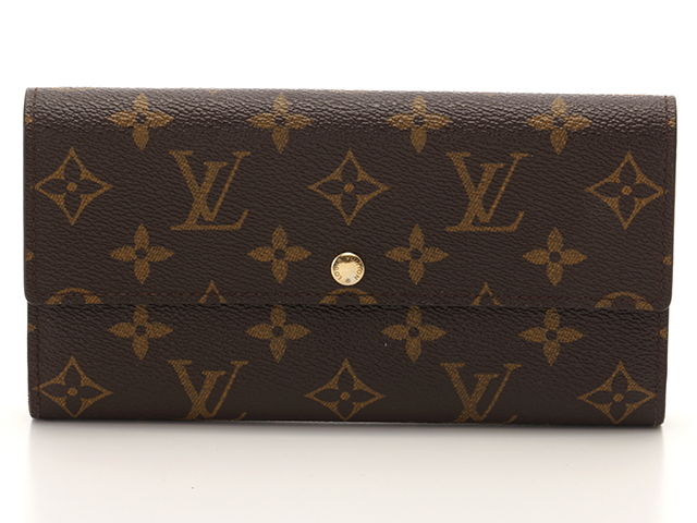 LOUIS VUITTON ルイヴィトン ポルトフォイユ・サラ 旧型 長財布 モノグラム M61734 イニシャル入り 【434】  の購入なら「質」の大黒屋（公式）