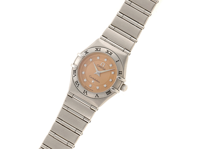 OMEGA 1564.65 コンステレーション シンディクロフォード1997本限定 腕時計 SS SS レディース
