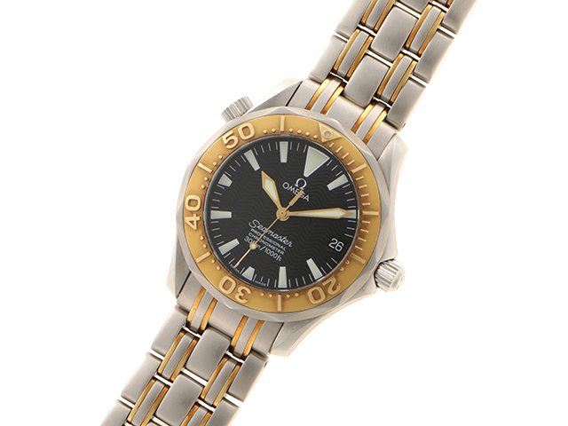 OMEGA オメガ 2230.50 シーマスター 300 WGベゼル デイト 自動