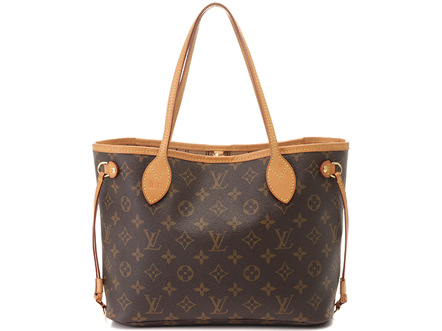 LOUIS VUITTON　ルイヴィトン　ネヴァーフルＰＭ　モノグラム　トートバッグ　イニシャルＲ．Ｕ　旧型【435】