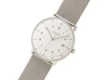 JUNGHANS ユンハンス マックスビル 027/4700.02M ホワイトアラビア文字