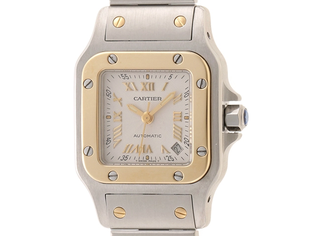 cartier カルティエ サントスガルベSM W20045C4 SS×YG レディース腕時計 オートマチック 自動巻き【431】  の購入なら「質」の大黒屋（公式）