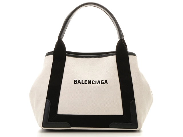 Balenciaga バレンシアガ キャンバス ネイビーカバS トートバッグ ブラック by