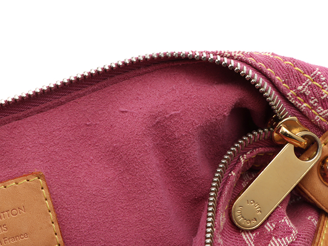 LOUIS VUITTON ルイ・ヴィトン バギーPM ショルダーバッグ M95212 モノグラム・デニム フューシャ 【472】 2148103414619