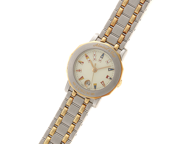 Corum コルム アドミラルズカップ 39 130 21 レディース クォーツ 430 の購入なら 質 の大黒屋 公式