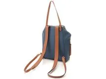 LOEWE ロエベ ゴヤスモール バックパック ブルー/ブラウン カーフ【472