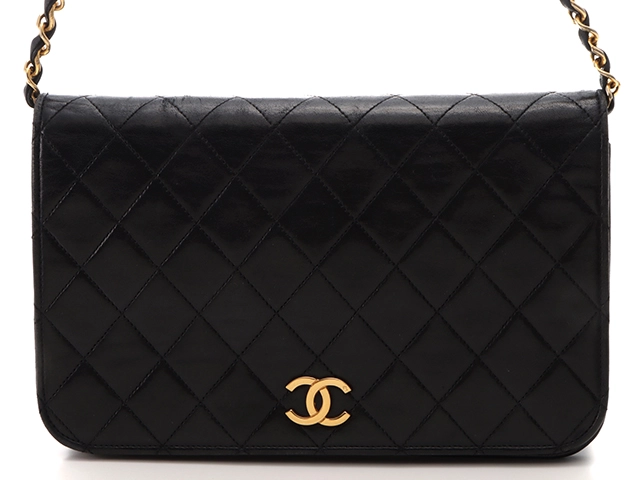 CHANEL シャネル マトラッセプッシュロックチェーンショルダー ブラック×GP ラム【430】2148103416439  の購入なら「質」の大黒屋（公式）