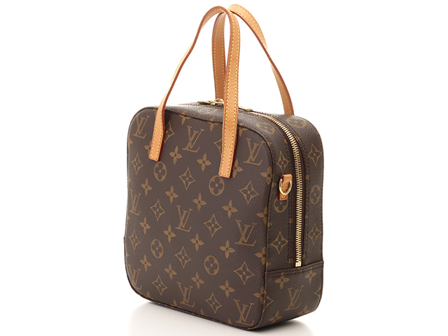 LouisVuitton ルイヴィトン スポンティーニ ショルダーバッグ M47500 モノグラム ブラウン ゴールド金具 美品  49905