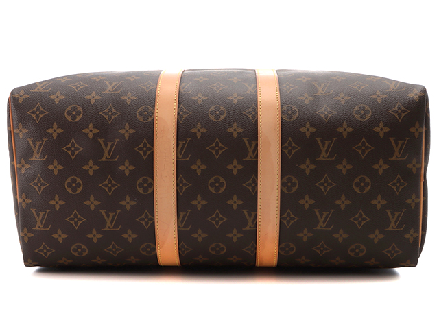 LOUIS VUITTON ルイヴィトン モノグラム キーポル45 M41428 ボストンバッグ ブラウン/350758