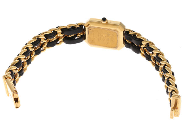 CHANEL シャネル プルミエールXL H0001 クォーツ GP/革ベルト