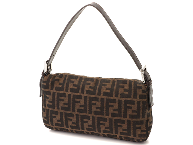 FENDI フェンディ ズッカ バケット ブラウン/ダークブラウン