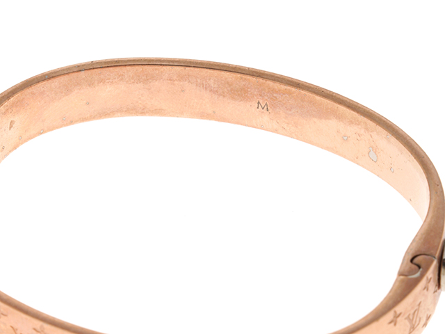 Louis Vuitton Nanogram cuff (M00254, M00253)  Louis vuitton, Vuitton,  Cartier love bracelet