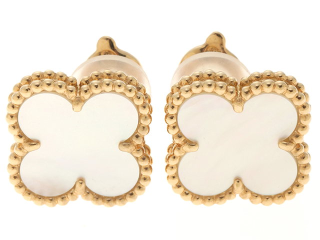 Van Cleef & Arpels ヴィンテージ アルハンブライヤリング Van Cleef & Arpels】ヴィンテージ アルハンブラ イヤリング