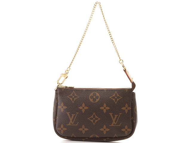 ルイ・ヴィトン LOUISVUITTON モノグラム ミニ・ポシェット・アクセ