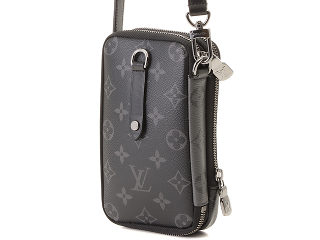 ルイ・ヴィトン LOUISVUITTON モノグラム・エクリプス M69534 ダブル・フォン ポーチ 2148103425776 【432】  の購入なら「質」の大黒屋（公式）