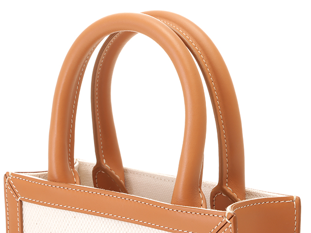 セリーヌ CELINE ミニ バーティカル カバ 193302BNZ ナチュラル