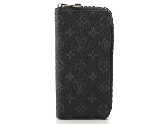 LOUIS VUITTON　ルイ・ヴィトン　ジッピーウォレット・ヴェルティカル　ラウンドファスナー長財布　モノグラム・エクリプス　M62295　 【460】