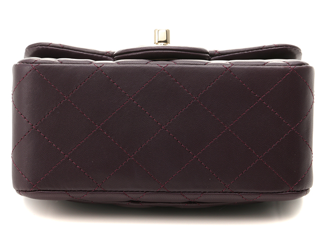 CHANEL シャネル ミニマトラッセ チェーンショルダーバッグ ラムスキン