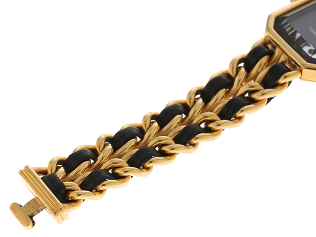 CHANEL シャネル プルミエール Mサイズ H0001 ブラック文字盤