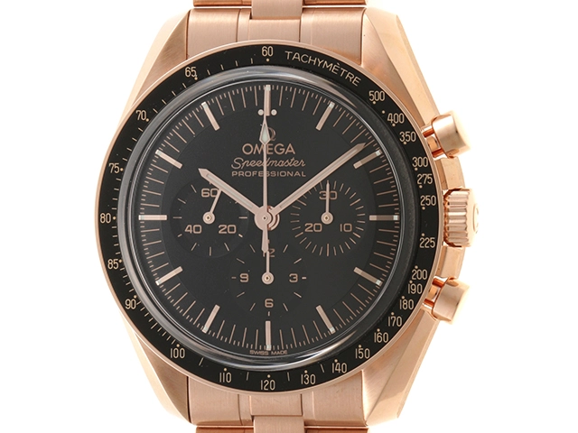 OMEGA オメガ SPEEDMASTER スピードマスター ムーンウォッチ プロフェッショナ﻿ル コーアクシャル  310.60.42.50.01.001 セドナゴールド K18 手巻き【430】2148103430961 の購入なら「質」の大黒屋（公式）