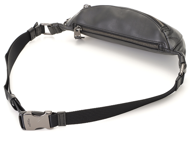 【COACH】コーチ シグネチャー ウエストバッグ COACH コーチ シグネチャー PVC/レザー ウエストバッグ F84711